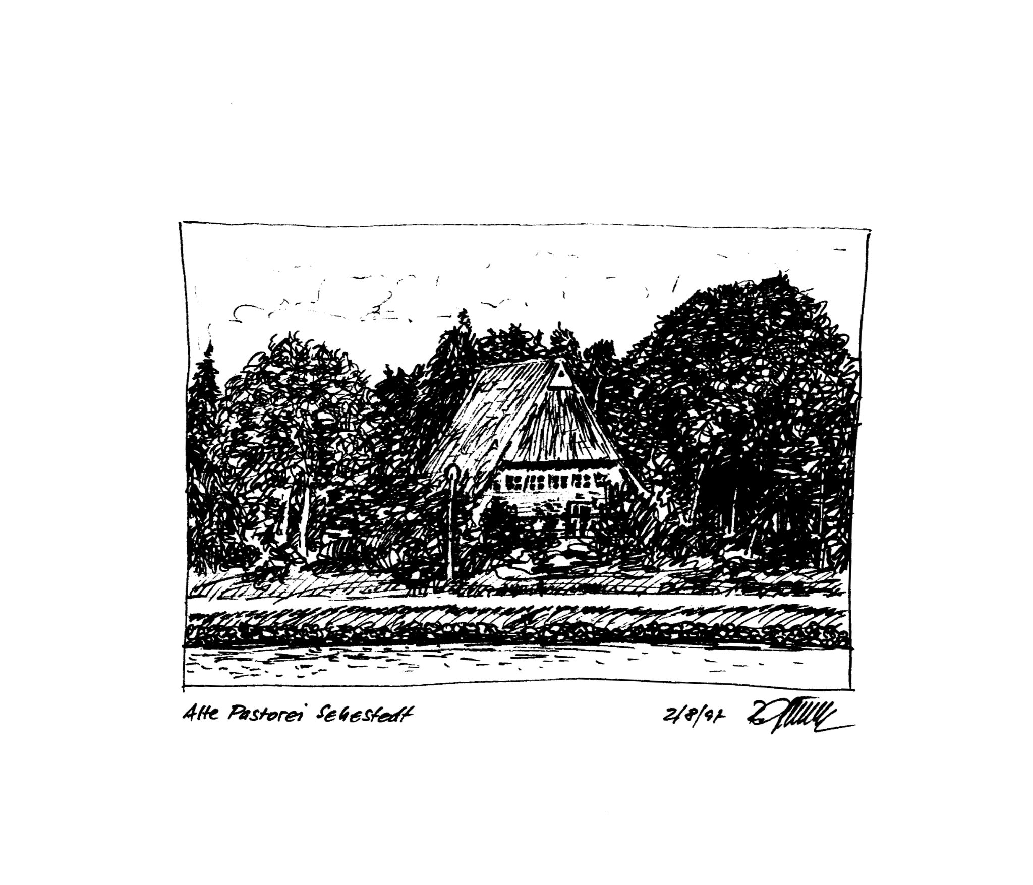 Sehestedt, Alte Pastorei